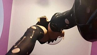 Mistress in heels, teasing her body 😈