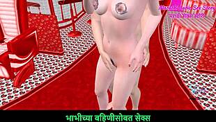 Marathi audio sex story with animated 3d cartoon porn couple 😍