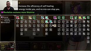 Karryn explores prison hentai game suggestively