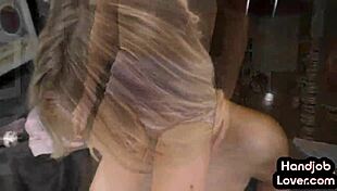 hj pov babe wanking cock and talking dirty to her bf