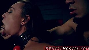 Ebony Teen Bound And Punished In Garage By Stepdaddies Aidra Fox And Kharlie Stone With Extreme BDSM Domination