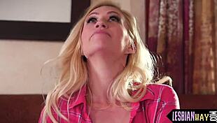 sappho cutie seduced and pussylicked by hot lesbian babe