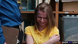 how does this russian teen take punishment in shop?