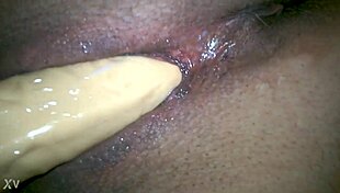 Dildo sliding into my super wet pussy! 😍