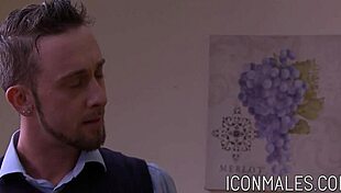 yo, check brandon wilde tearing into calvin banks' tight ass, wild ride!