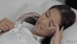 Excited Legal Age Teen 18+Ager In A Hardcore Ride