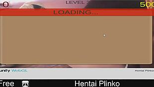 hentai plinko game in cartoon anime style