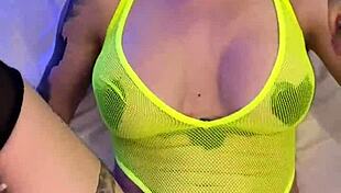 Sexy tattooed hottie misha montana home video