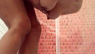 The freaky Latina milf worships big black cock