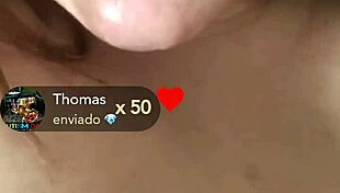 Watch this thick girl tease herself with toys on webcam