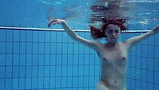 anna netrebko skinny teen bathing underwater