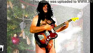 Agarabas and Olpr rip clothes in striptease, revealing shaved pussies for voyeur jerk off.