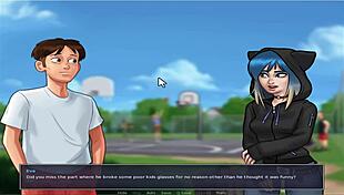 Summer Time Saga Unc Part 3 - Eve Flashing