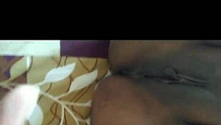 Marathi desi aunty takes monster cock in hardcore pussy creampie with audio on headphones.