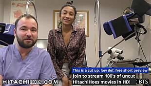 I got intense hitachi orgasms from doctor tampa during my college physical