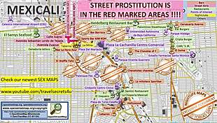 Exploring Mexicali Mexico's Street Sex Scene. Massage Parlours And Brothels With Prostitutes