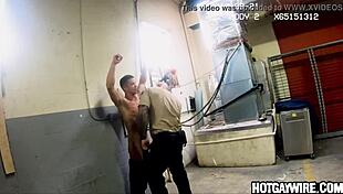 two inmates caught screwing around gay porn