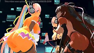 Why are these four girls singing and undressing?