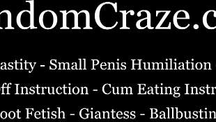 i command you get on knees, fucking loser