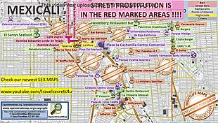 Exploring Mexicali Mexico's Street Sex Scene. Massage Parlours And Brothels With Prostitutes