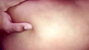 Alone With Half Brother, He Gives Hot Creampie After Blowjob