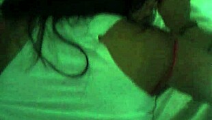 Latina girlfriend getting fucked by her friend, focusing on her ass