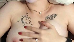 Redhead Begs For Cum On Her Big Tits