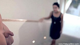 Beautiful Girl Feels Her Way to a Great Oral Experience.