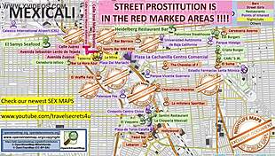 Exploring Mexicali Mexico's Street Sex Scene. Massage Parlours And Brothels With Prostitutes