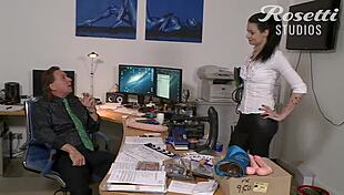 my secretary with tattoos and big cock