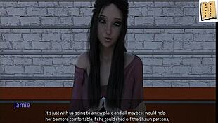 Playing basketball with Shauna in WVM 4