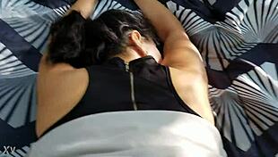 my mexican milf wife begs so beautifully for her sweet treat in bed