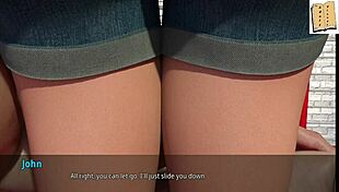 Playing basketball with Shauna in WVM 4