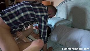 Steaming Hot Doggystyle Fuck with Bent Over Fingering and Deepthroat Blowjob