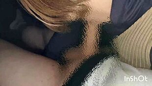 Watch this Japanese amateur giving outdoor blowjob and handjob on her phone.