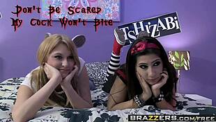 Brazzers - Teen 18+S Like It Big - Dont Be Scared My Cock Wont Bite Scene Starring Allie Jordan And Ke