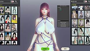 Honey Select 2 character creation in anime style. Dive into unique hentai designs today.