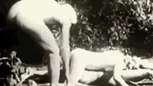 Vintage porn features old milfs fucking in threesomes with blowjobs.