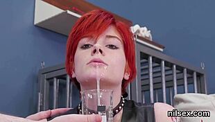 Peculiar Sweetie Brought To Anal Asylum For Awkward Therapy Session