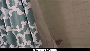 Little latina teen stepsister gets fucked after shower pov by tony profane