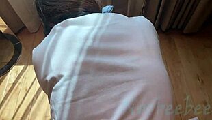 Chubby Thai Cutie Gets Creampie from Fat Asian