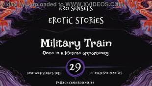 Intense military orgasm audio