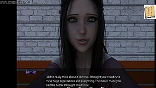 Playing basketball with Shauna in WVM 4