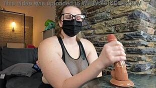 Scientific guide to edging with toys in lingerie 😏