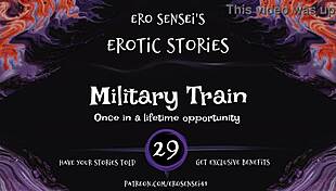 Intense military orgasm audio