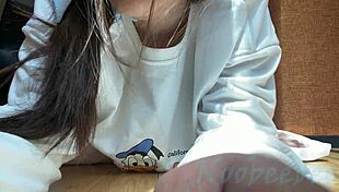 Chubby Thai Cutie Gets Creampie from Fat Asian