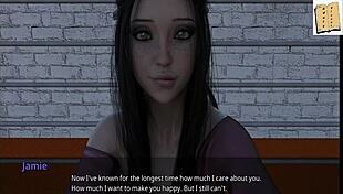 Playing basketball with Shauna in WVM 4