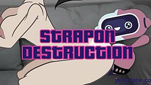 Haley Reed Uses Double Toys On Vanna Bardot While Skye Blue Sits Nearby