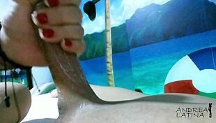 Handjob Gift from Horny Couple