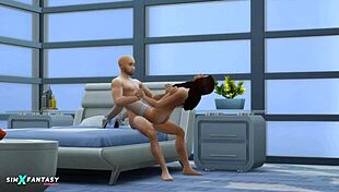 Hot Love - Liberty Lee - Sims 4 Cartoon Bride Married Wedding Cumshot